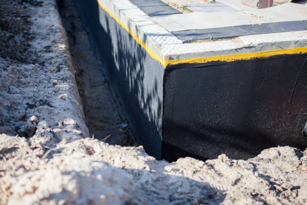 Residential Waterproofing installation at a Paulsboro, NJ home by SJ Waterproofing Pros