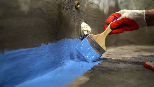 Commercial Waterproofing project at a Paulsboro, NJ business property by SJ Waterproofing Pros